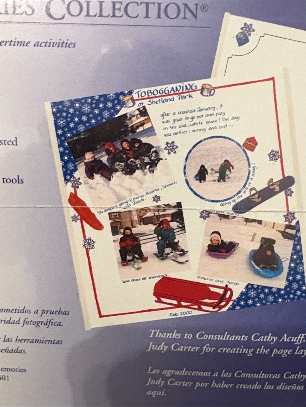 Creative Memories Winter Recreation Combination Pack - Picture 3 of 4